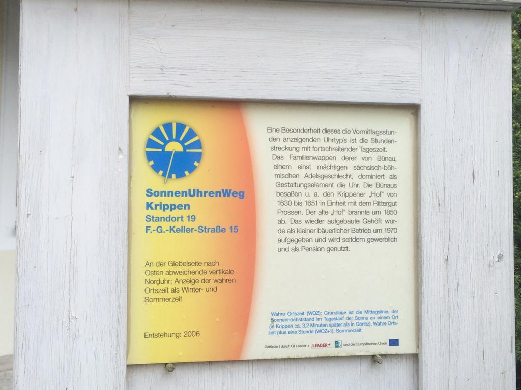 Pension Hoenel-Hof Bad Schandau Exterior photo